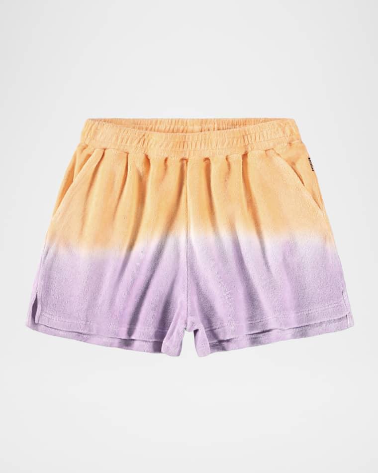 Girl's Angela Gradient Cotton Shorts, Size 8-12 by MOLO