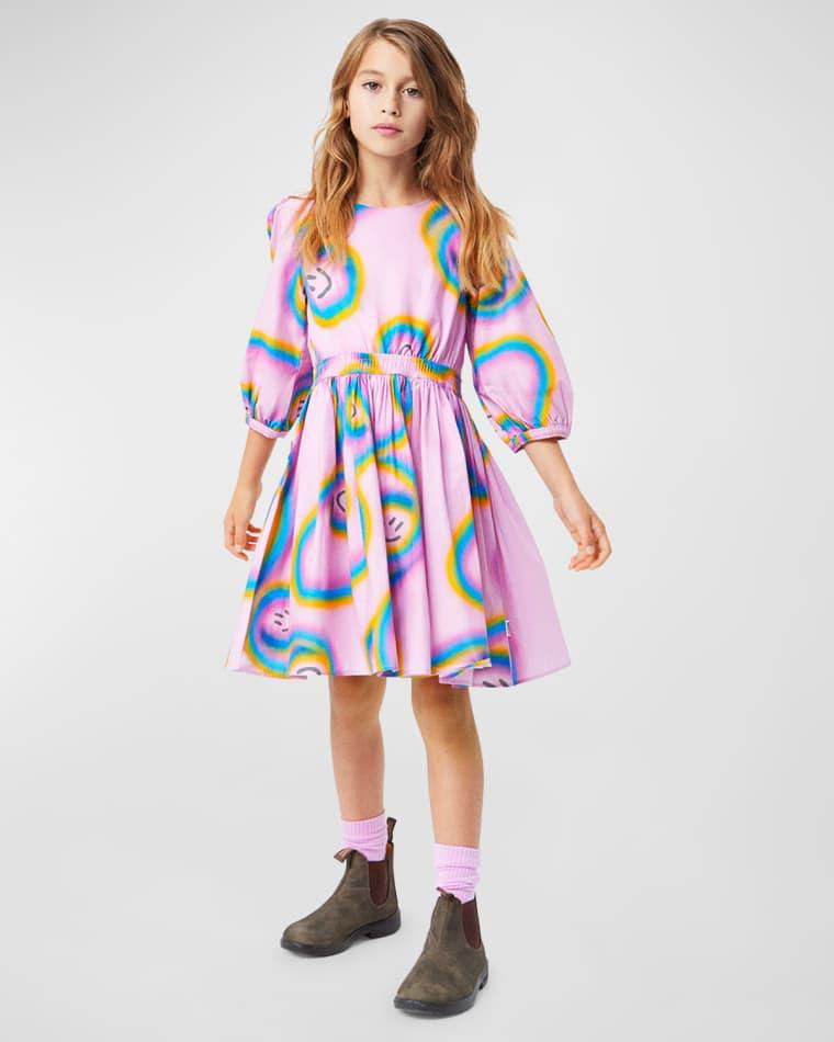 Girl's Choly 3/4-Sleeve Dress by MOLO