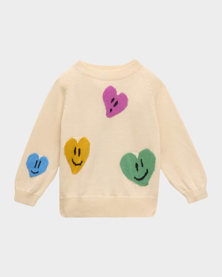 Girl's Gilby Organic Cotton Sweater, Size 0M-18M by MOLO