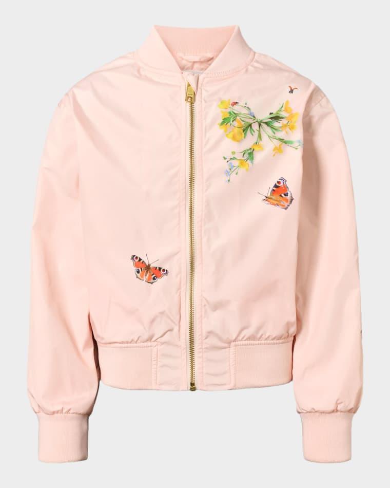 Girl's Haliva Bomber Jacket, Size 8-14 by MOLO