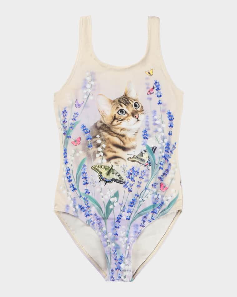 Girl's Nika One-Piece Swimsuit, Size 3-10 by MOLO