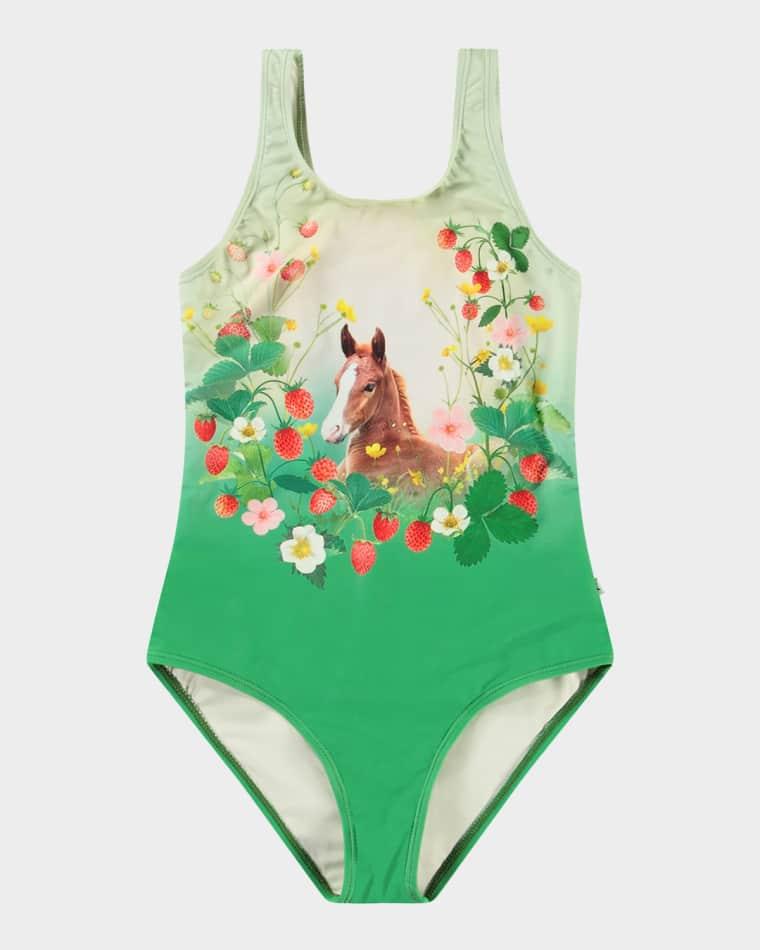 Girl's Nika One-Piece Swimsuit, Size 3-6 by MOLO