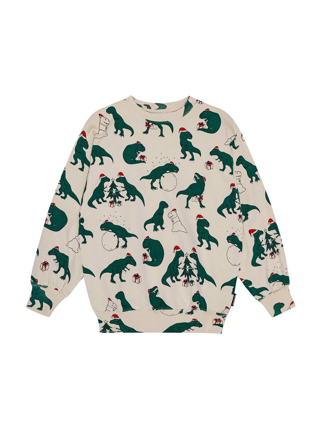 Printed Organic Cotton Fleece Sweatshirt by MOLO