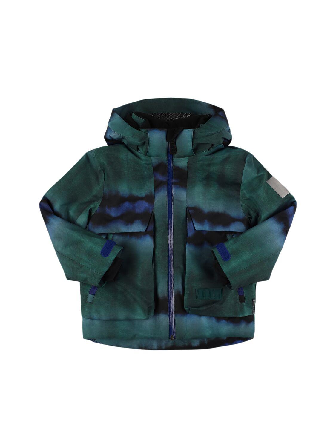 Printed Recycled Nylon Ski Jacket by MOLO