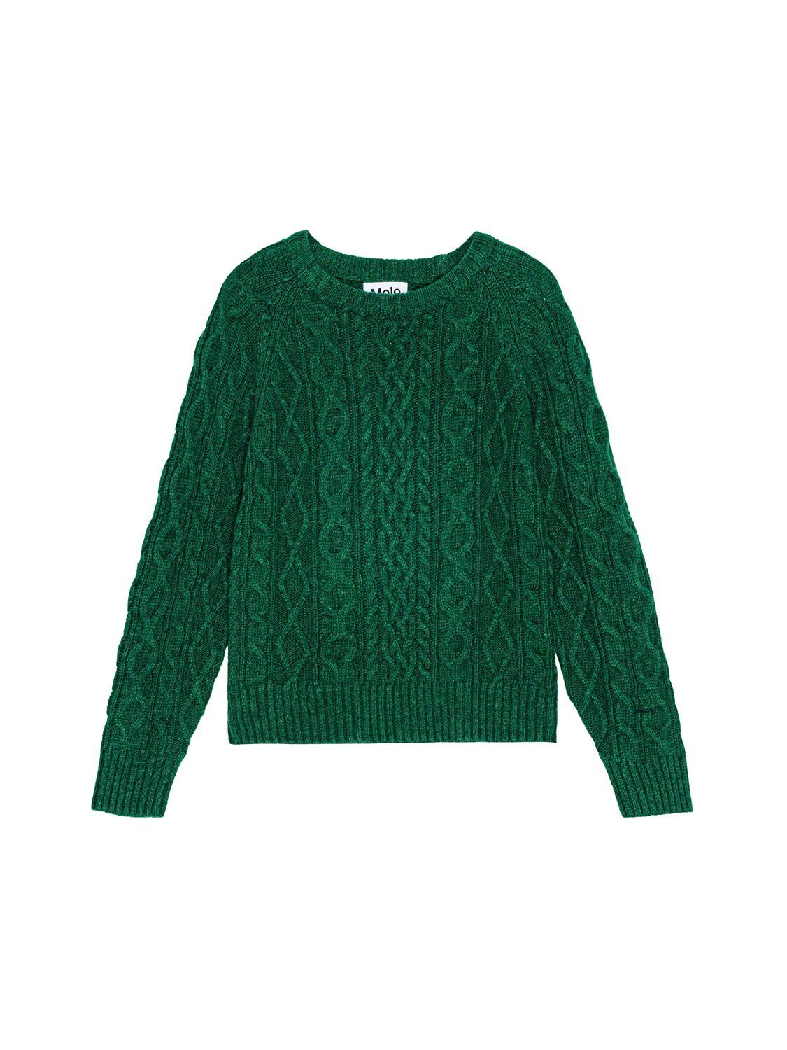 Wool Blend Knit Sweater by MOLO