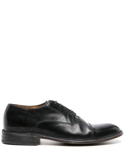 lace-up leather Derby shoes by MOMA