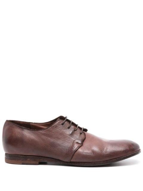 leather derby shoes by MOMA