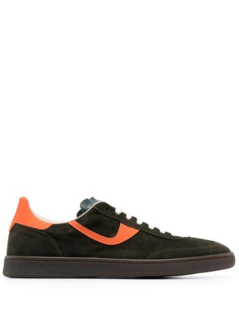 low-top lace-up sneakers by MOMA