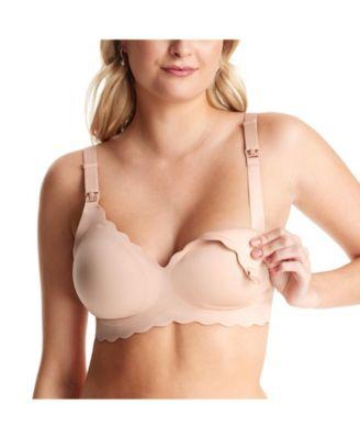YN46 Jelly Strip Seamless Nursing Bra by MOMCOZY