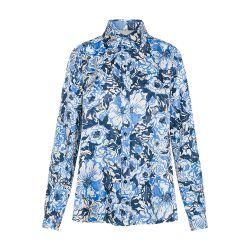 Arles shirt in printed silk twill by MOMONI