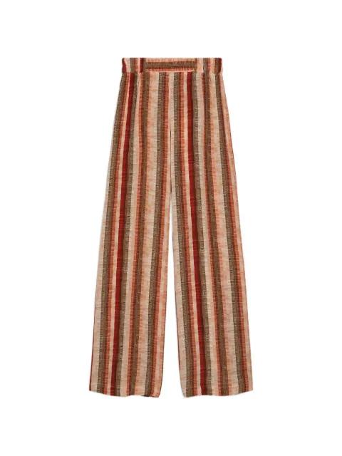 Baccarat printed palazzo pants by MOMONI