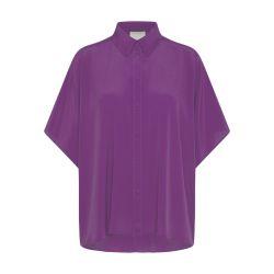 Brooklyn shirt in acetate and silk by MOMONI