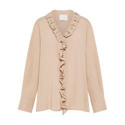 Cedrela blouse in acetate and silk by MOMONI