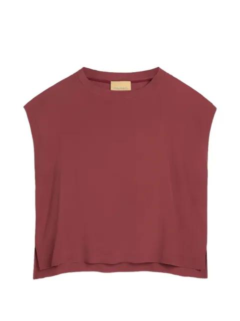Curacao boat-neck blouse by MOMONI