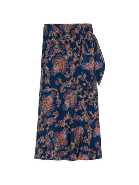 Dolores printed midi skirt by MOMONI