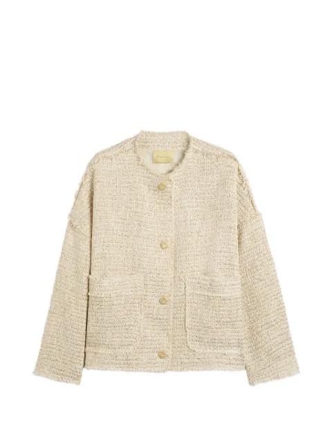 Eldorado frayed raw-cut jacket by MOMONI