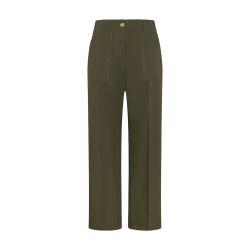 Hibiscus pants in poplin by MOMONI