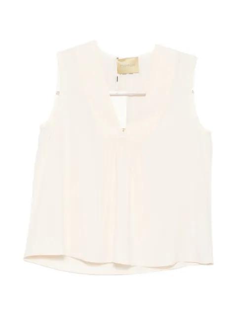 Juana V-neck blouse by MOMONI
