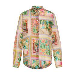 Meudon shirt in printed cotton voile by MOMONI