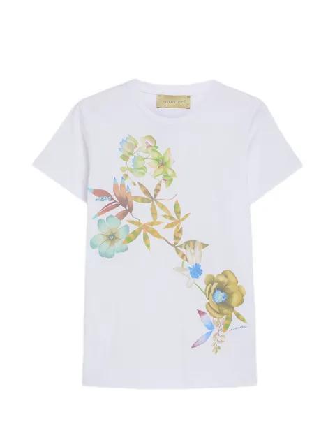 Querencia floral-print T-shirt by MOMONI