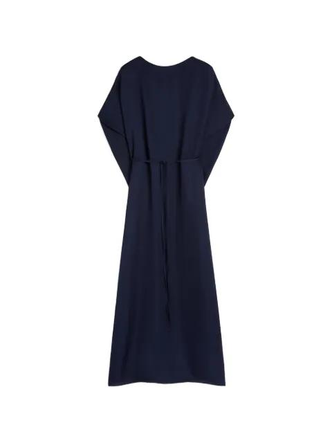 Sakari cape-sleeve dress by MOMONI