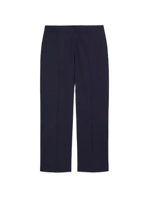 Vejo poplin straight-leg trousers by MOMONI