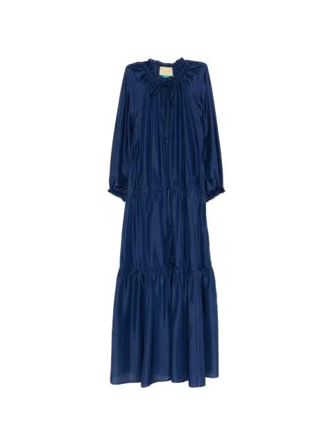Viento silk maxi dress by MOMONI