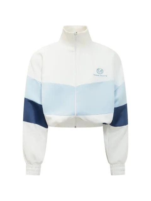 logo-detail jacket by MOMS PANTS