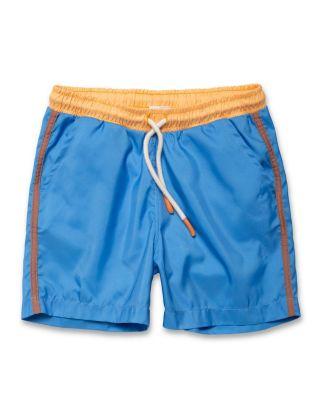 Boys' Recycled Colorblock Swim Trunk - Little Kid by MON COEUR