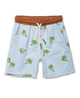 Boys' Recycled Cotton Palm Tree Classic Short - Baby by MON COEUR