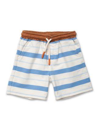 Boys' Recycled Cotton Stripe Classic Short - Little Kid by MON COEUR