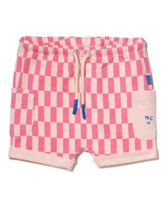 Girls' Recycled Cotton Checkered Short - Baby by MON COEUR
