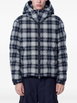 Airor check-pattern hoodied puffer jacket by MONCLER Airor check-pattern hoodied puffer jacket by MONCLER