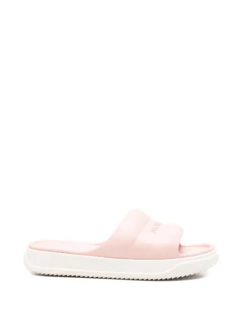 Altive logo-embossed slides by MONCLER