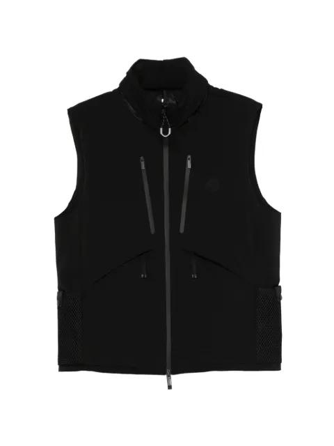 Aludra zip vest by MONCLER