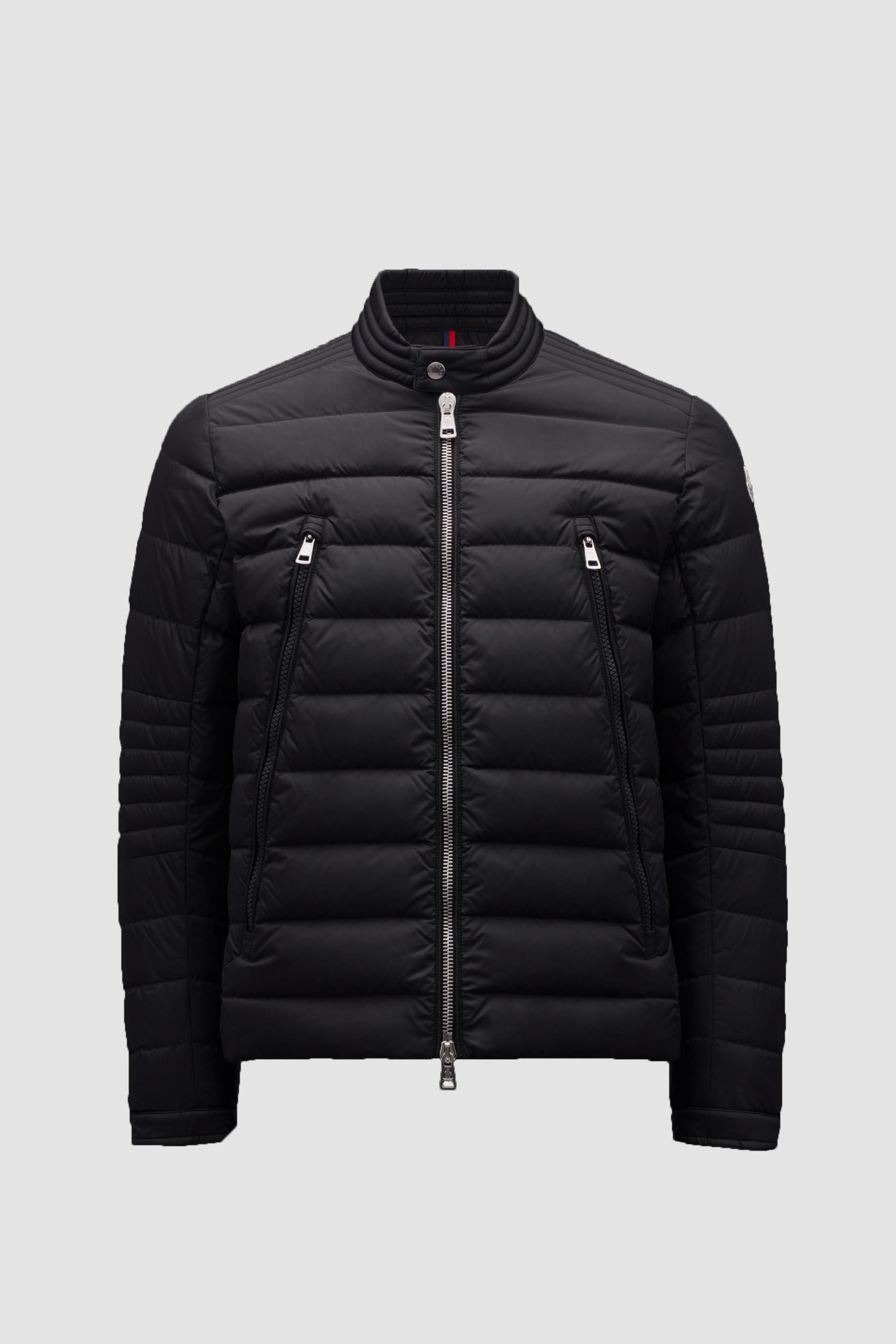 Amiot Down Biker Jacket by MONCLER