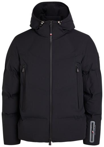Angren hoodied padded quilted shell ski jacket by MONCLER
