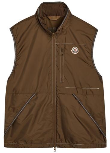 Ansiei hoodied nylon gilet by MONCLER