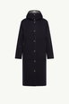 Anthrene 3-in-1 Wool & Cashmere Blend Hooded Down Jacket by MONCLER Anthrene 3-in-1 Wool & Cashmere Blend Hooded Down Jacket by MONCLER