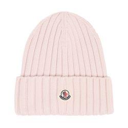 Beanie with logo by MONCLER