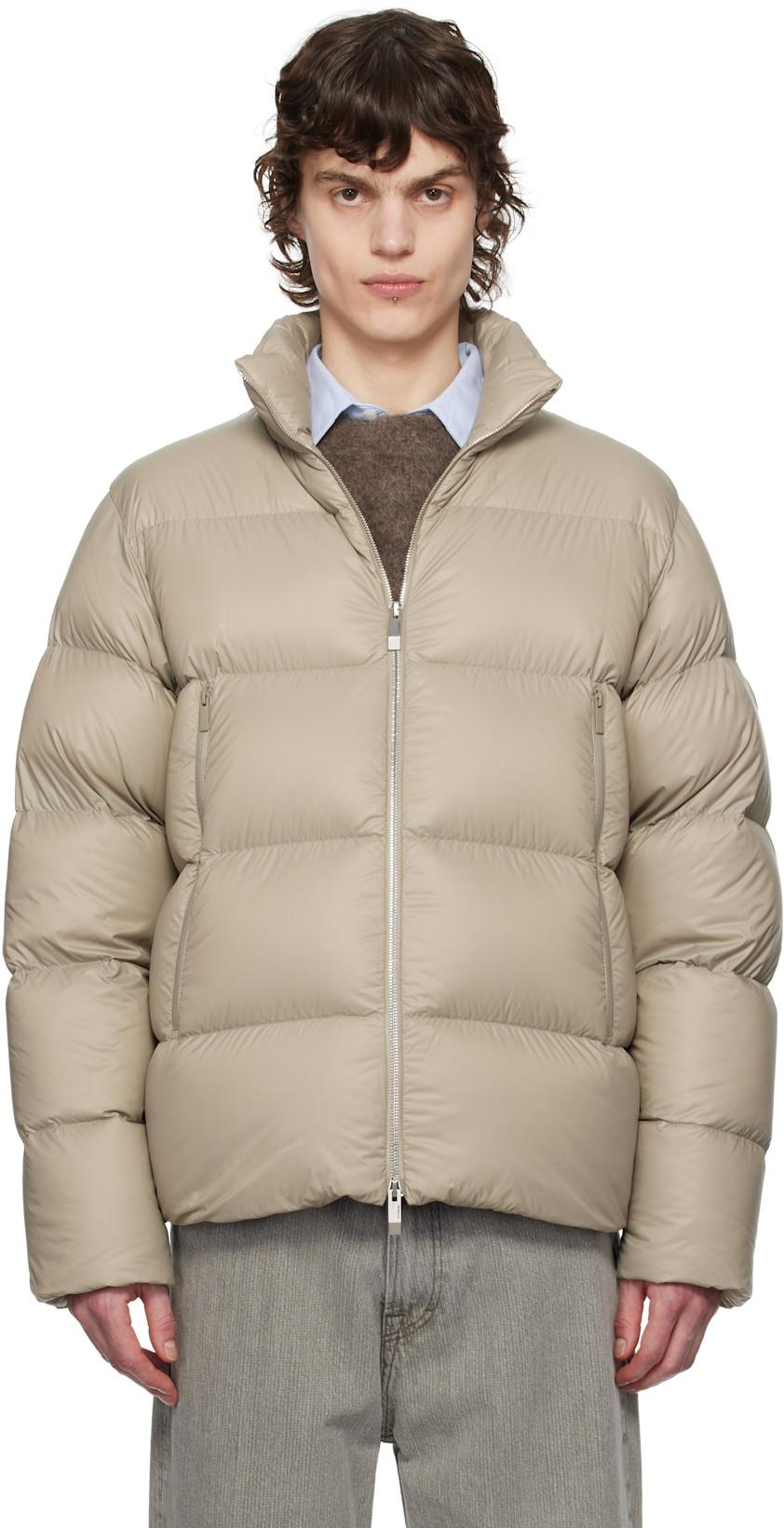 Beige Tarn Down Jacket by MONCLER