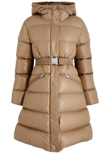 Bellevue quilted nylon coat by MONCLER