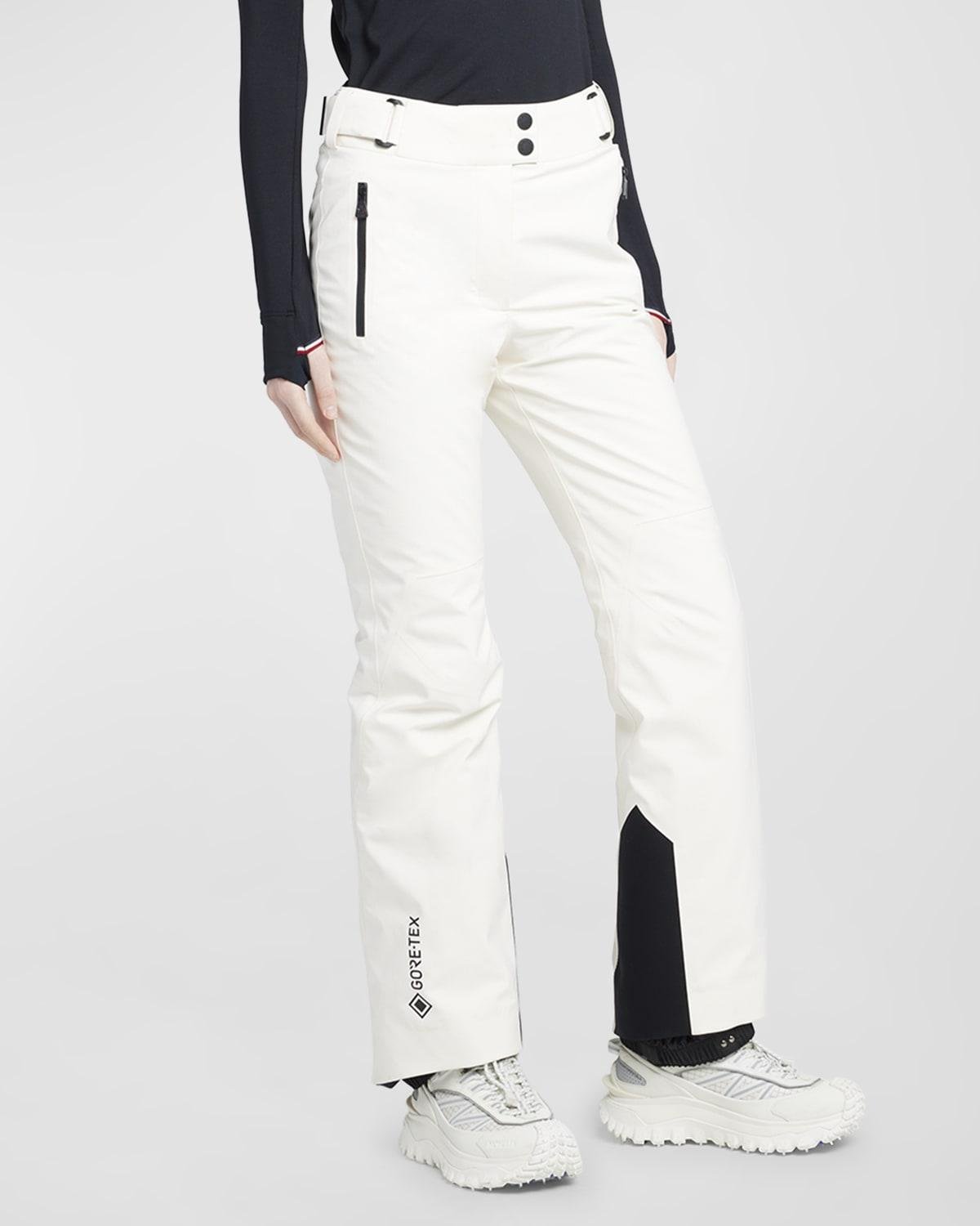 Belted Contrast Ski Trousers by MONCLER
