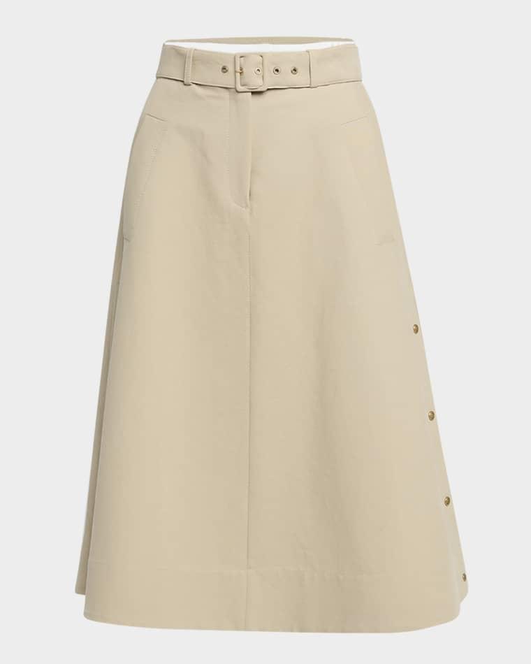 Belted Utility Skirt by MONCLER