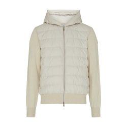 Bi-material jacket by MONCLER