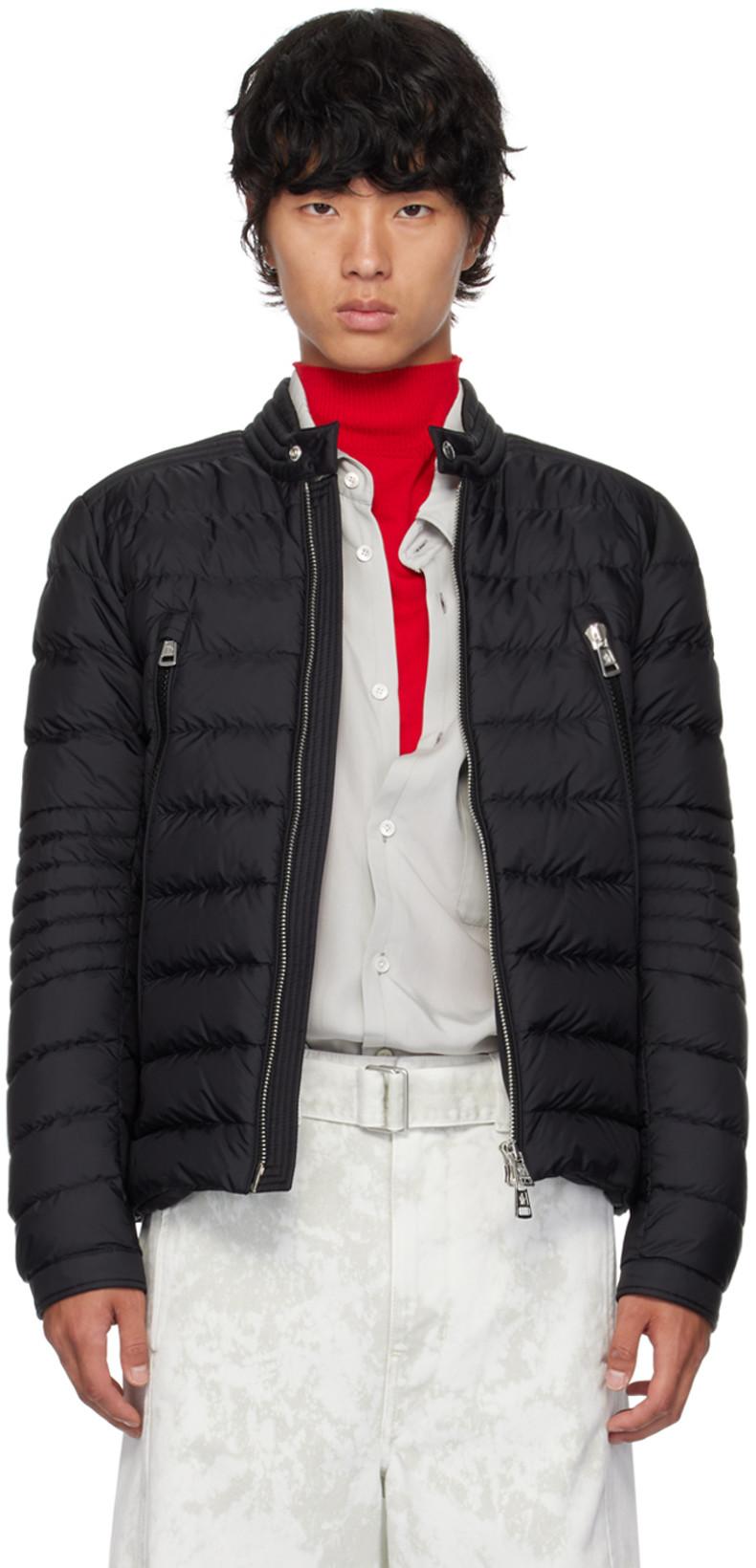 Black Amiot Down Jacket by MONCLER