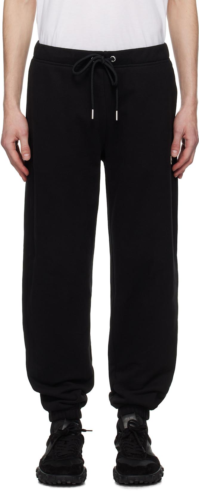Black Archivio Sweatpants by MONCLER