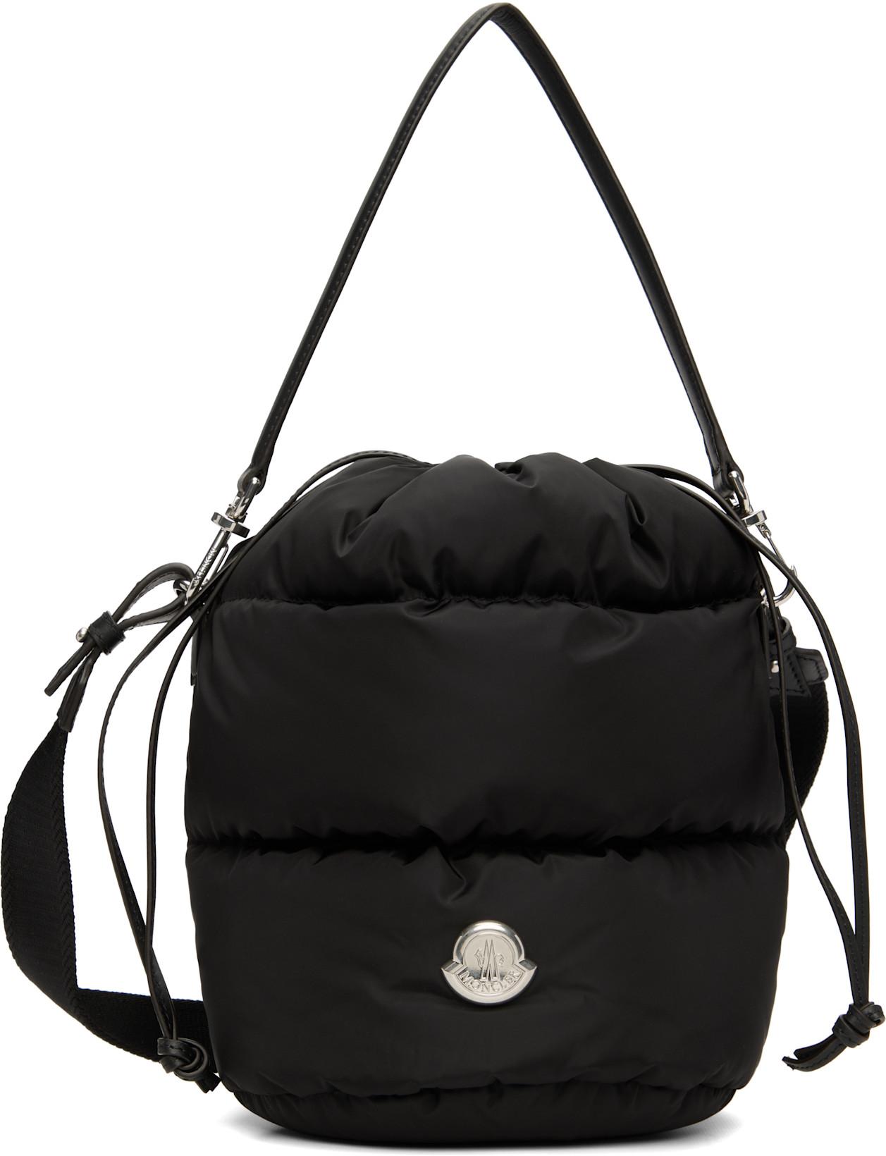Black Caradoc Water-Repellent Bucket Bag by MONCLER