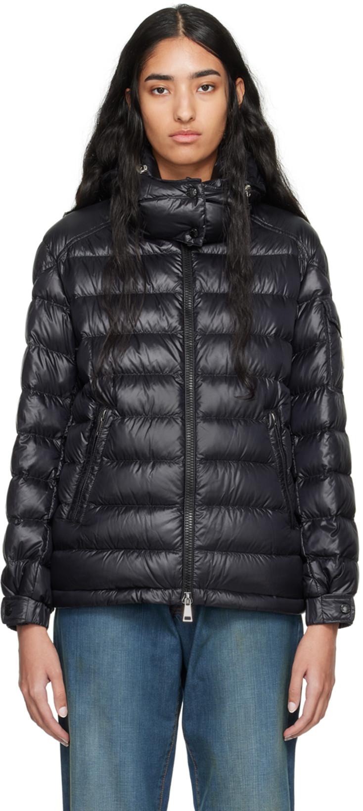 Black Dalles Down Jacket by MONCLER