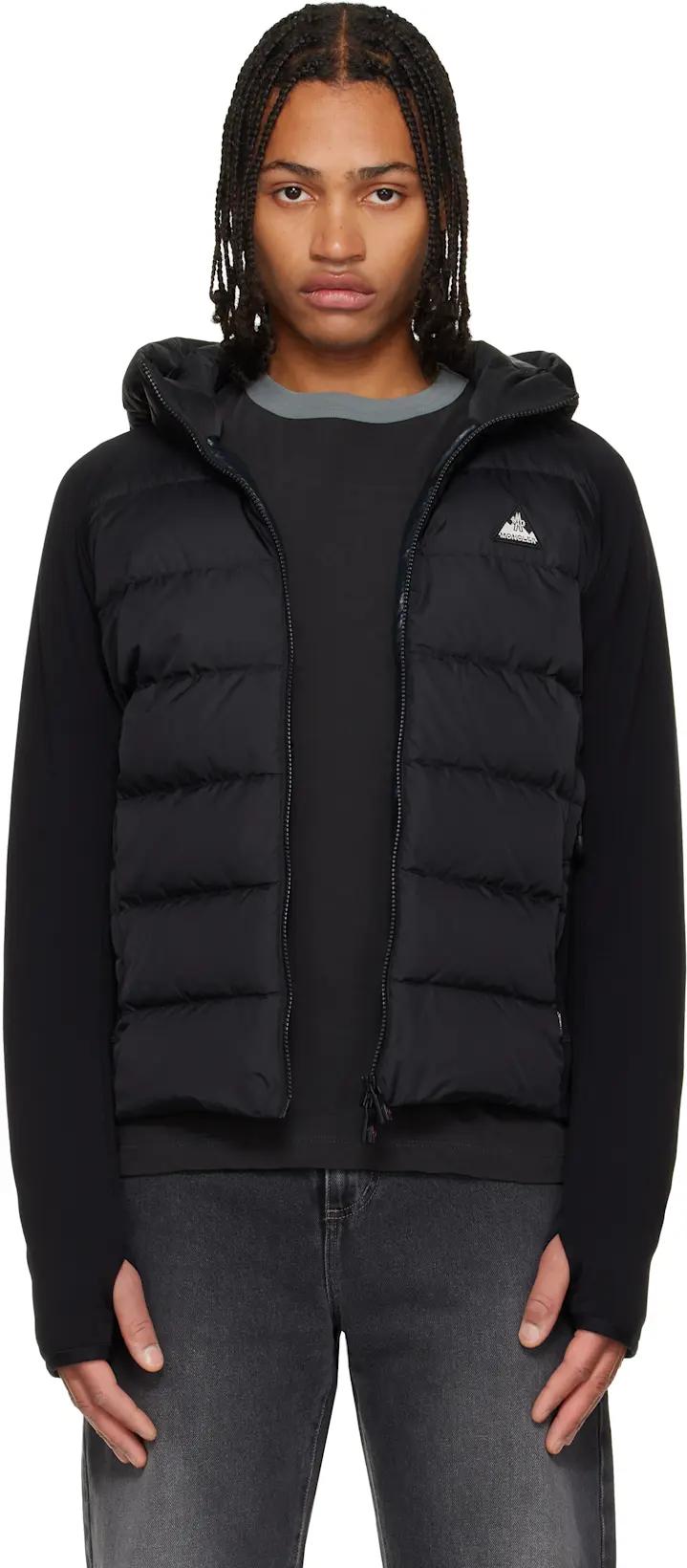 Black Maglia Down Jacket by MONCLER
